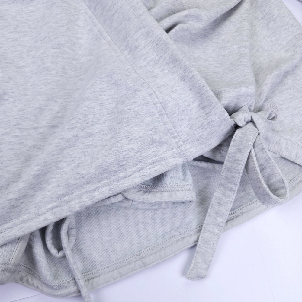 ATHLETA Grey Wrap Sweater Size Medium - Picture 5 of 9